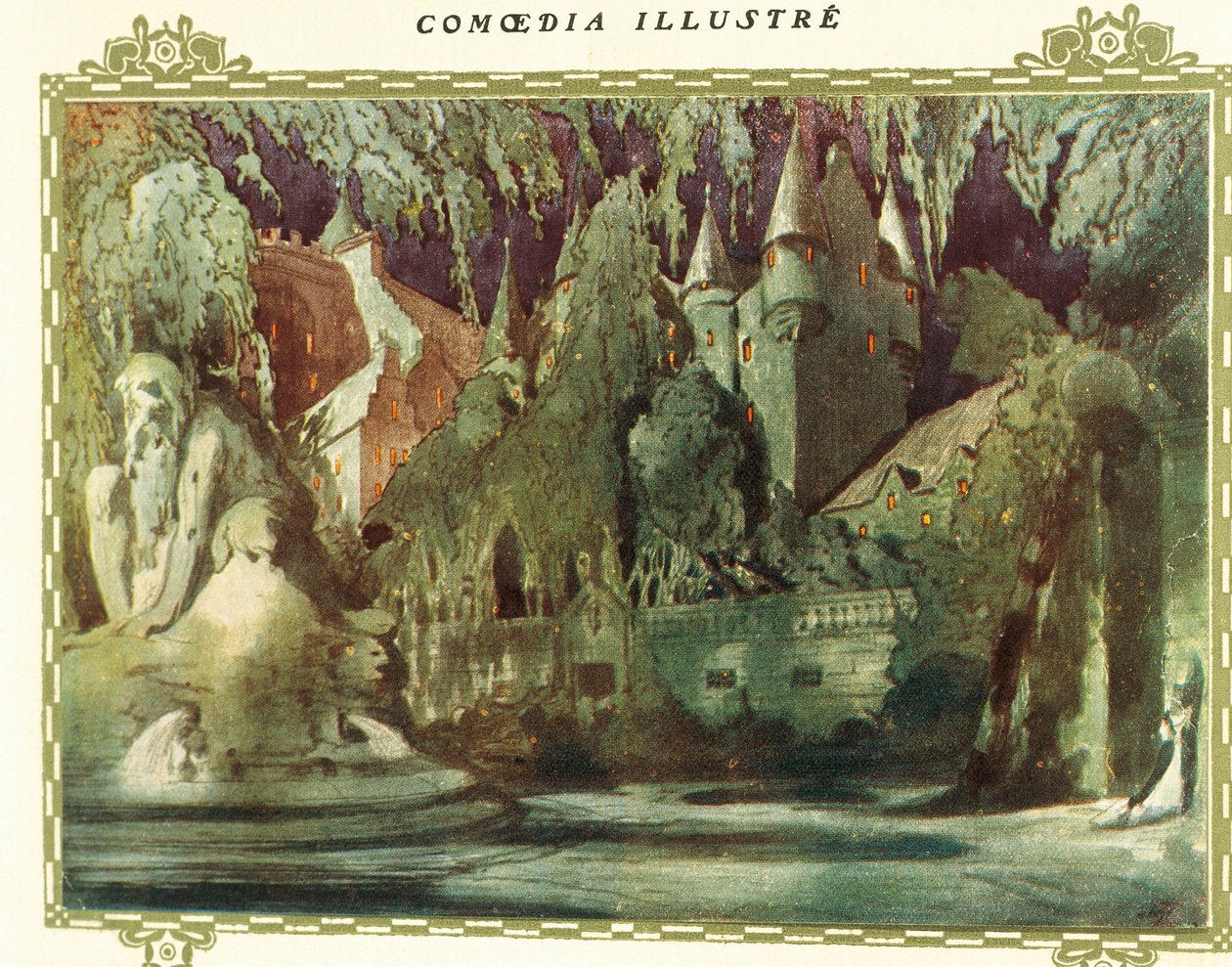 France, Paris, Scene from Boris Godunov by Modest Petrovic Musorgskij 作者 莱昂·巴克斯特