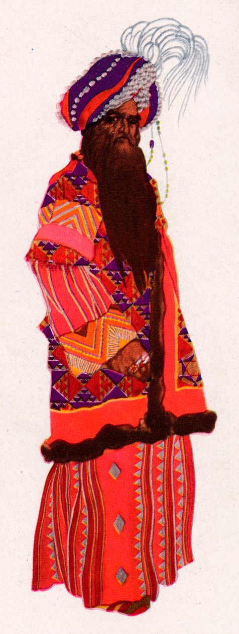 苏丹撒马尔罕（Sultan Samarkand），1922年，1923年 作者 莱昂·巴克斯特