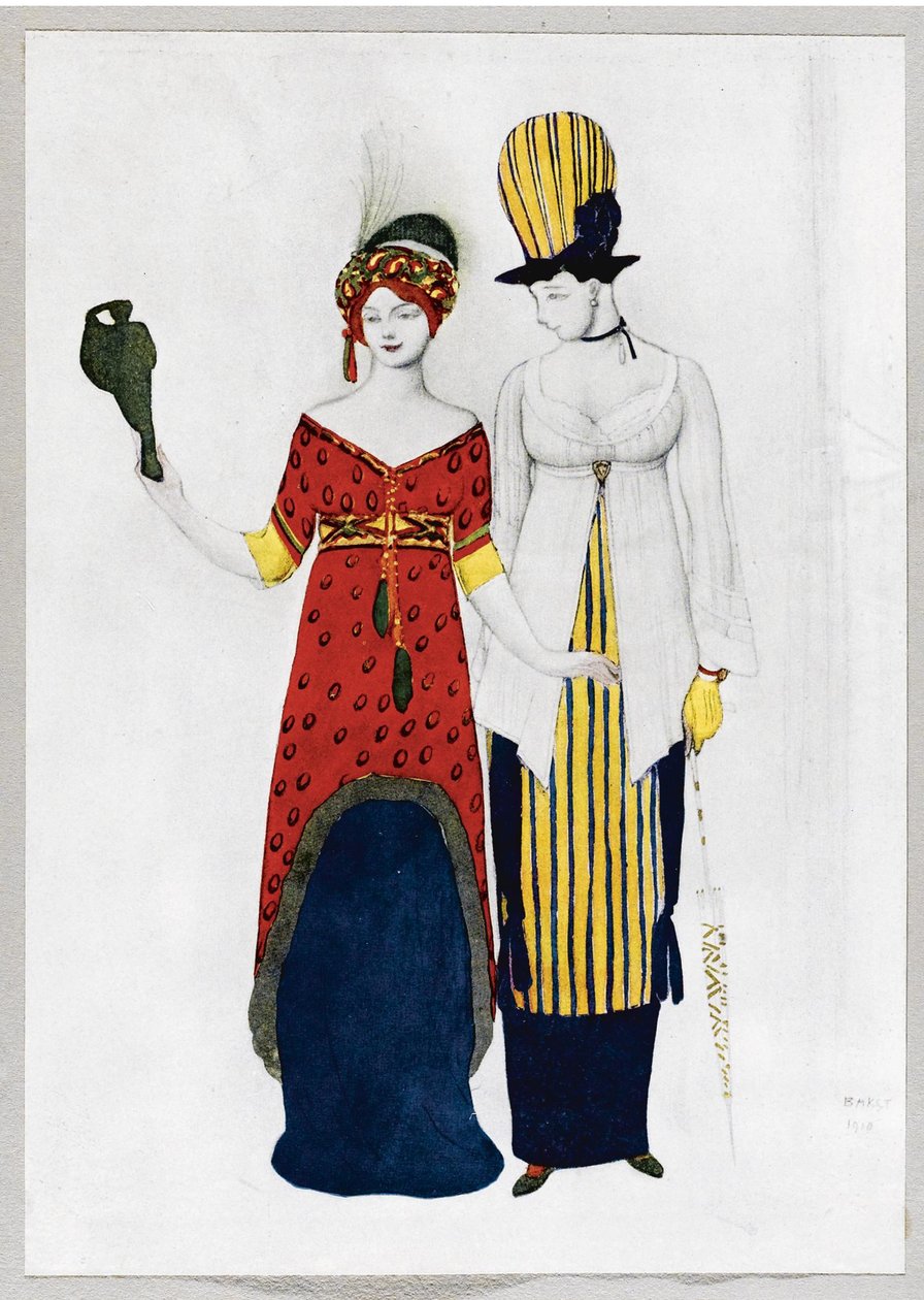 莱昂·巴克斯特（LéonBakst）的装饰艺术，伦敦：美术协会，1913年，1913年 作者 莱昂·巴克斯特