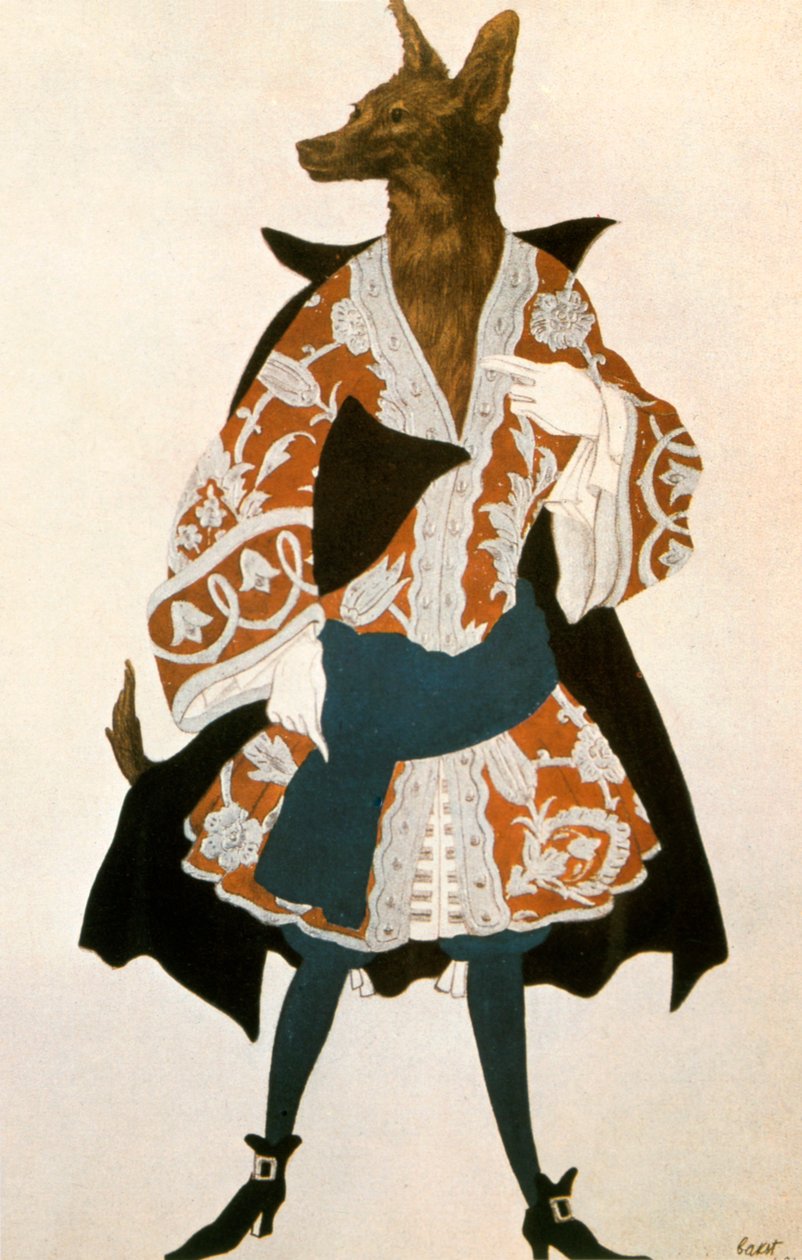 睡美人狼，1921年 作者 莱昂·巴克斯特