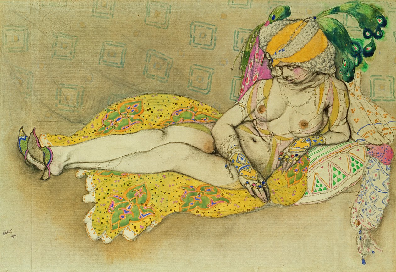 The Yellow Sultana 作者 莱昂·巴克斯特