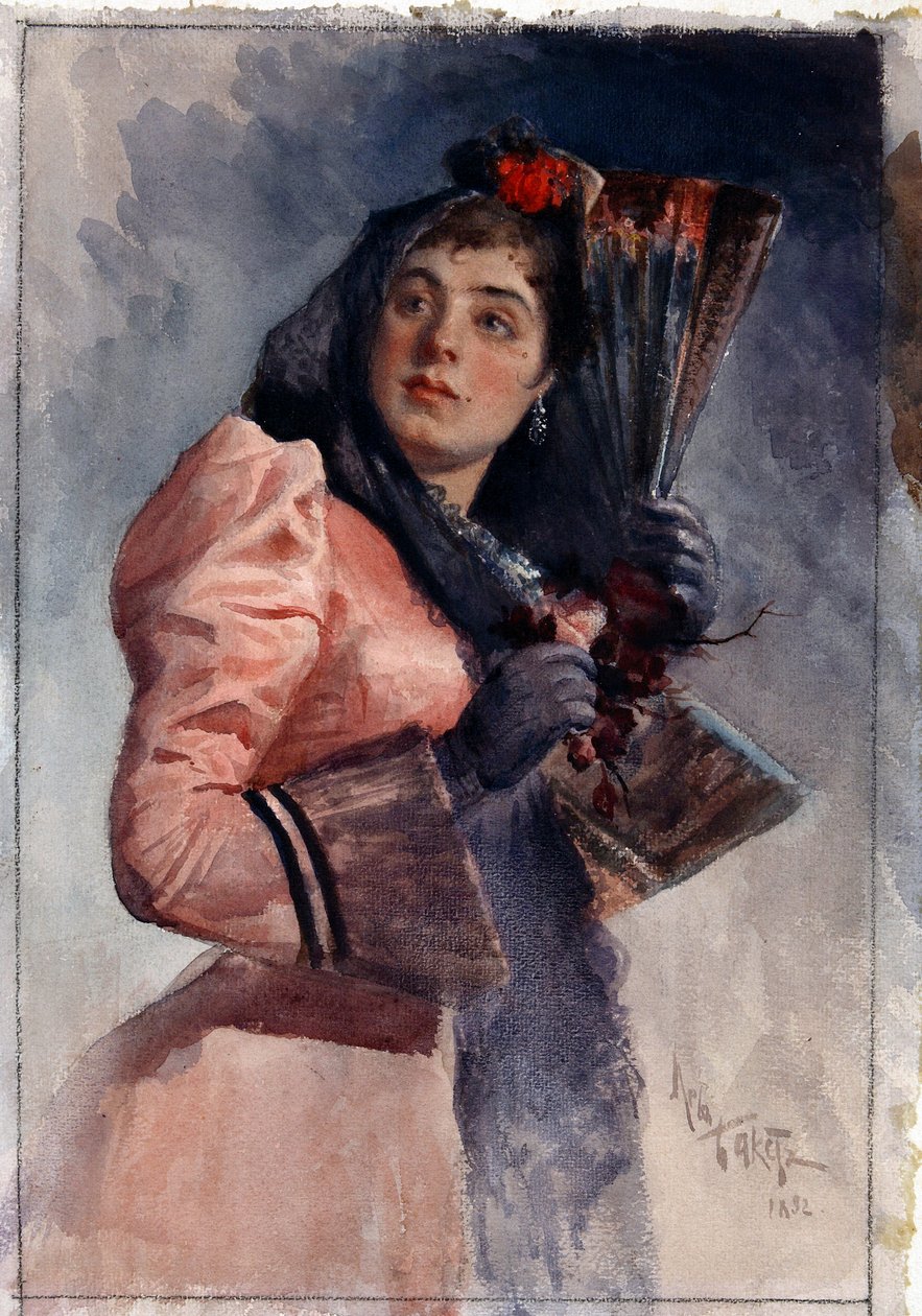 character for the opera Carmen, direct by Bizet 作者 莱昂·巴克斯特