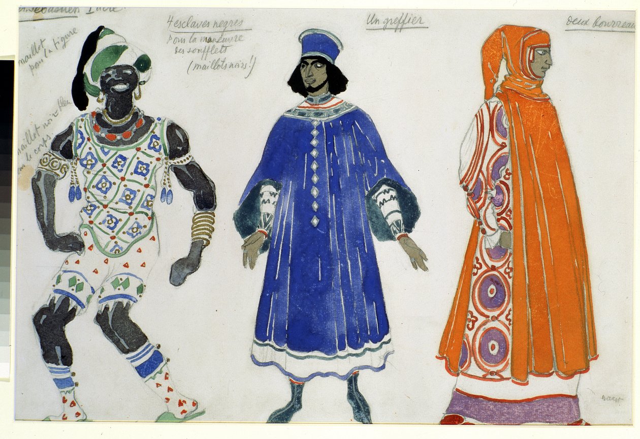 costume for the ballet "Le martyre de Saint Sebastien" by Gabriele D