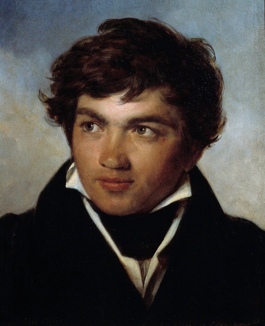 Portrait of the Painter Achille Michallon (1796-1822) Painting by Leon Cogniet (1794-1880) 19th century Orleans, Musee des Beaux Arts 作者 利昂·科尼耶