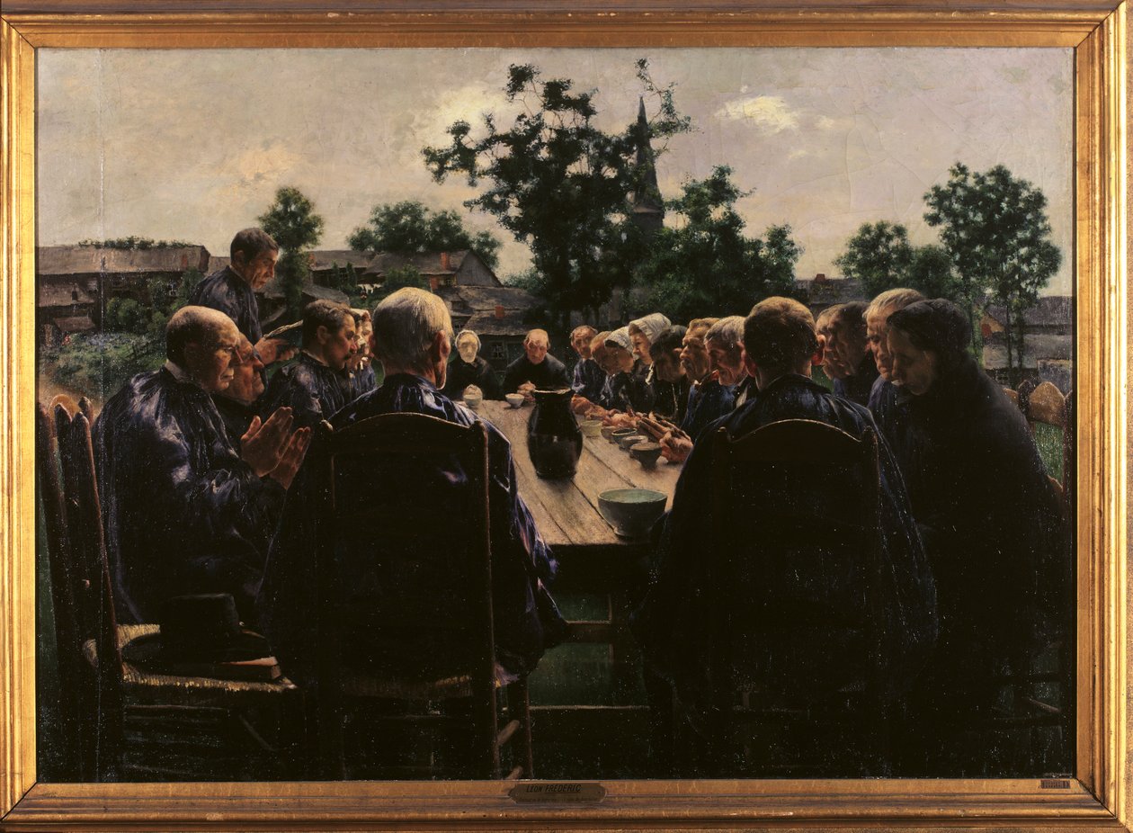 殡仪餐 作者 莱昂·亨利·玛丽·弗雷德里克（Leon Henri Marie Frederic）