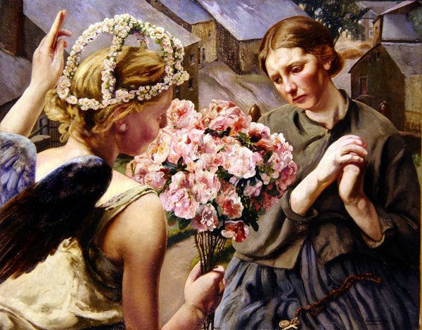 痛苦的报喜 作者 莱昂·亨利·玛丽·弗雷德里克（Leon Henri Marie Frederic）