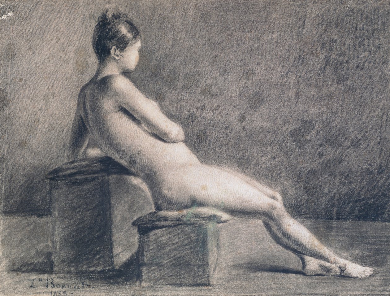 配置文件中的模型，c1853-1922 作者 莱昂·约瑟夫·弗洛伦汀·波纳特