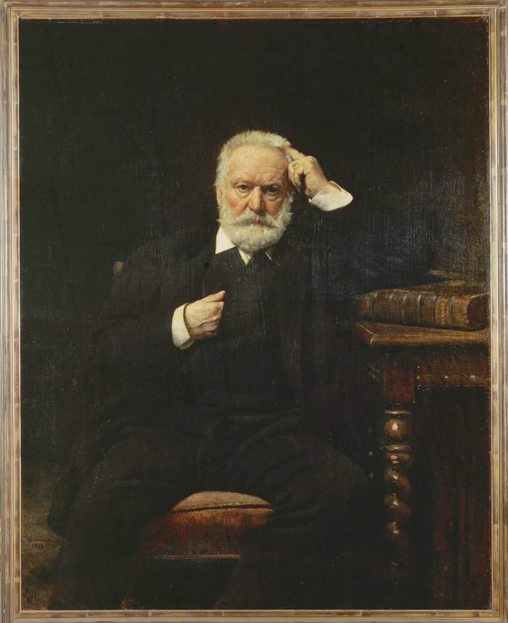 诗人维克多-雨果，1879 年......（布面油画） 作者 莱昂·约瑟夫·弗洛伦汀·波纳特