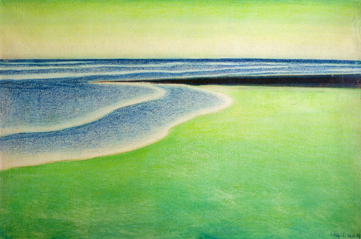 绿色海景 作者 里昂·斯皮里亚特