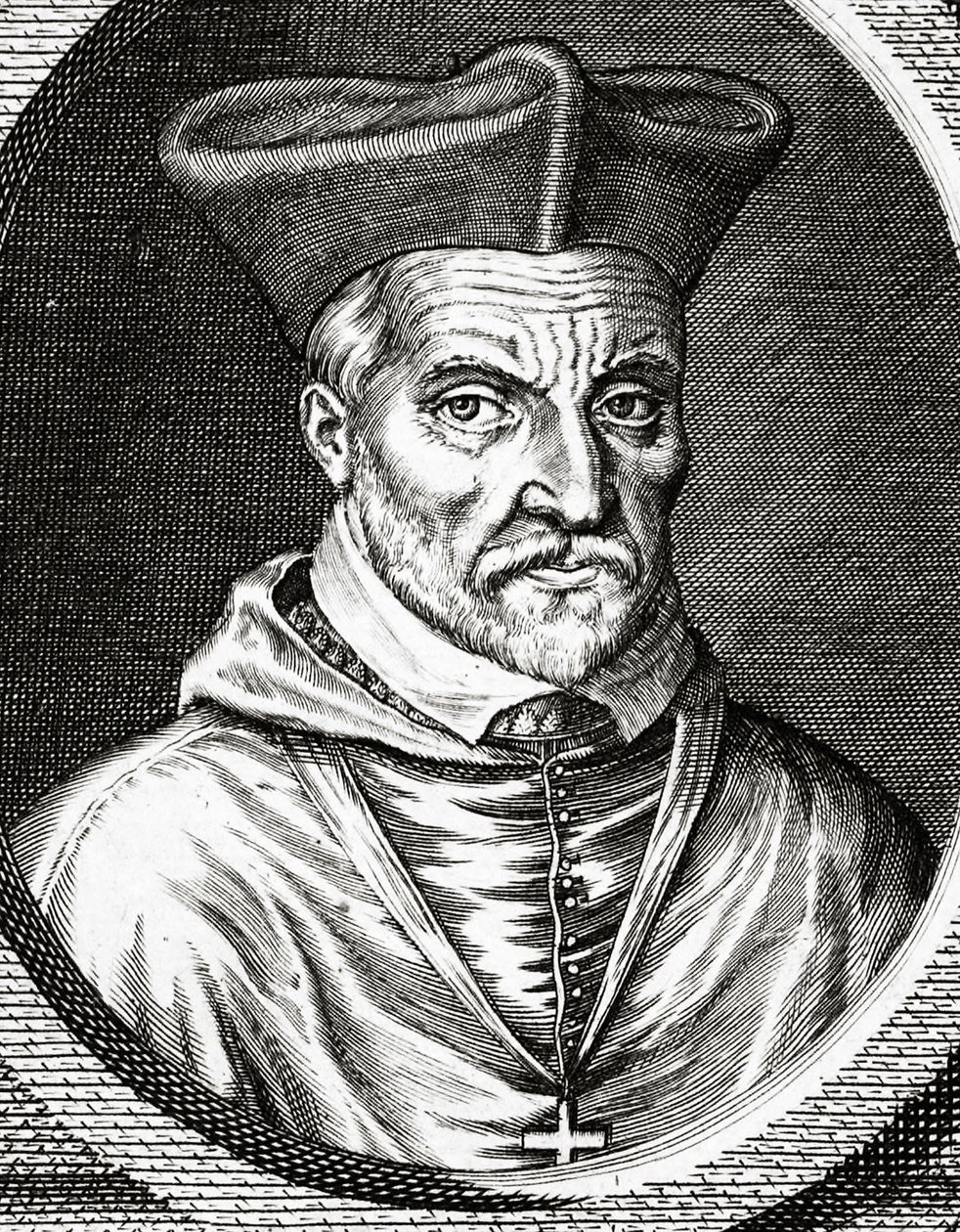 Jacques Amyot（1513-1593）的肖像，法国主教，作家和翻译 作者 伦纳德·高缇耶