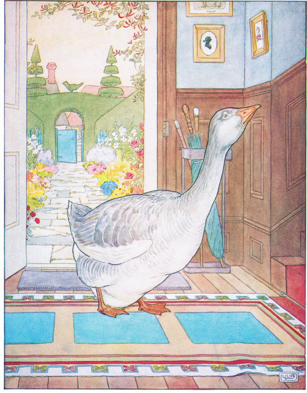 Goosey，goosey，gander，我应该在哪里徘徊 作者 伦纳德·莱斯利·布鲁克