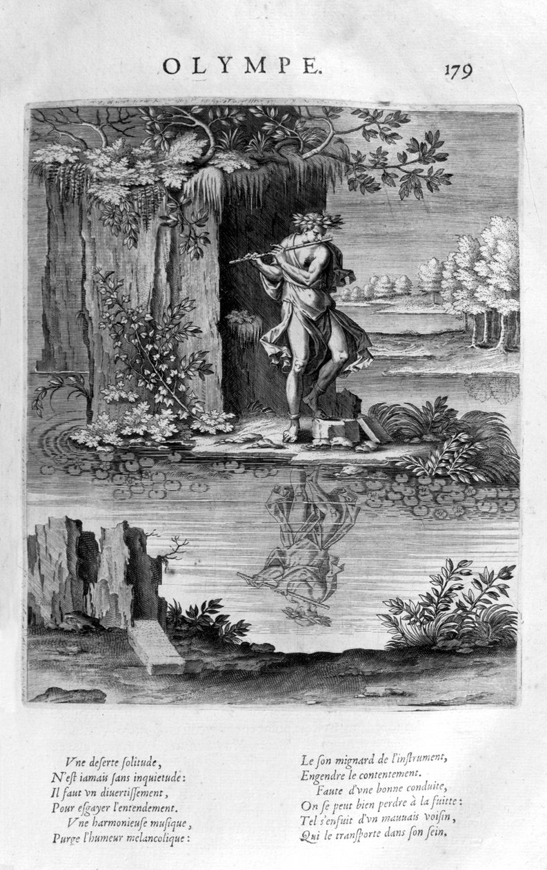 奥林匹斯山，1615年 作者 伦纳德·高缇耶