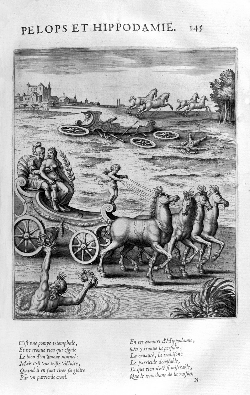 Pelops and Hippodamia，1615年 作者 伦纳德·高缇耶