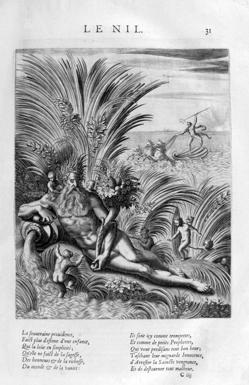 尼罗河，1615年 作者 伦纳德·高缇耶