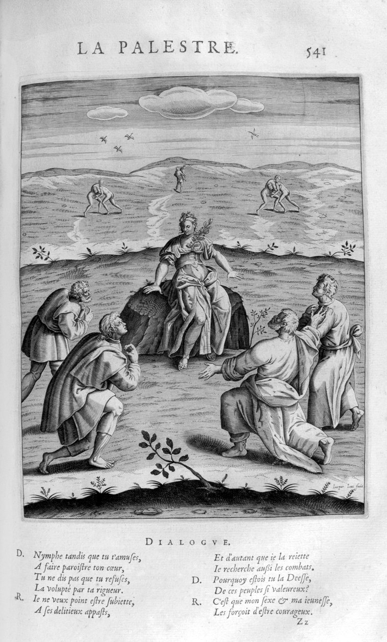 Palestre，1615年 作者 伦纳德·高缇耶