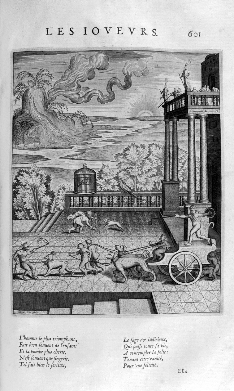 玩家，1615年。 作者 伦纳德·高缇耶