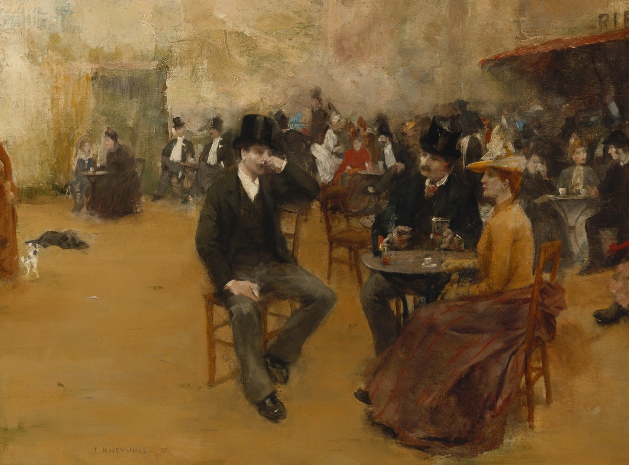 美好时期； La Belle Epoque，1888年 作者 伦纳德·雷文·希尔