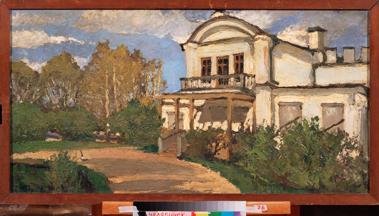 白宫 - Leonard Viktorovich Turzhansky (Turjanski) (1875-1945) 绘画，布面油画 作者 伦纳德·维克托罗维奇·图赞斯基