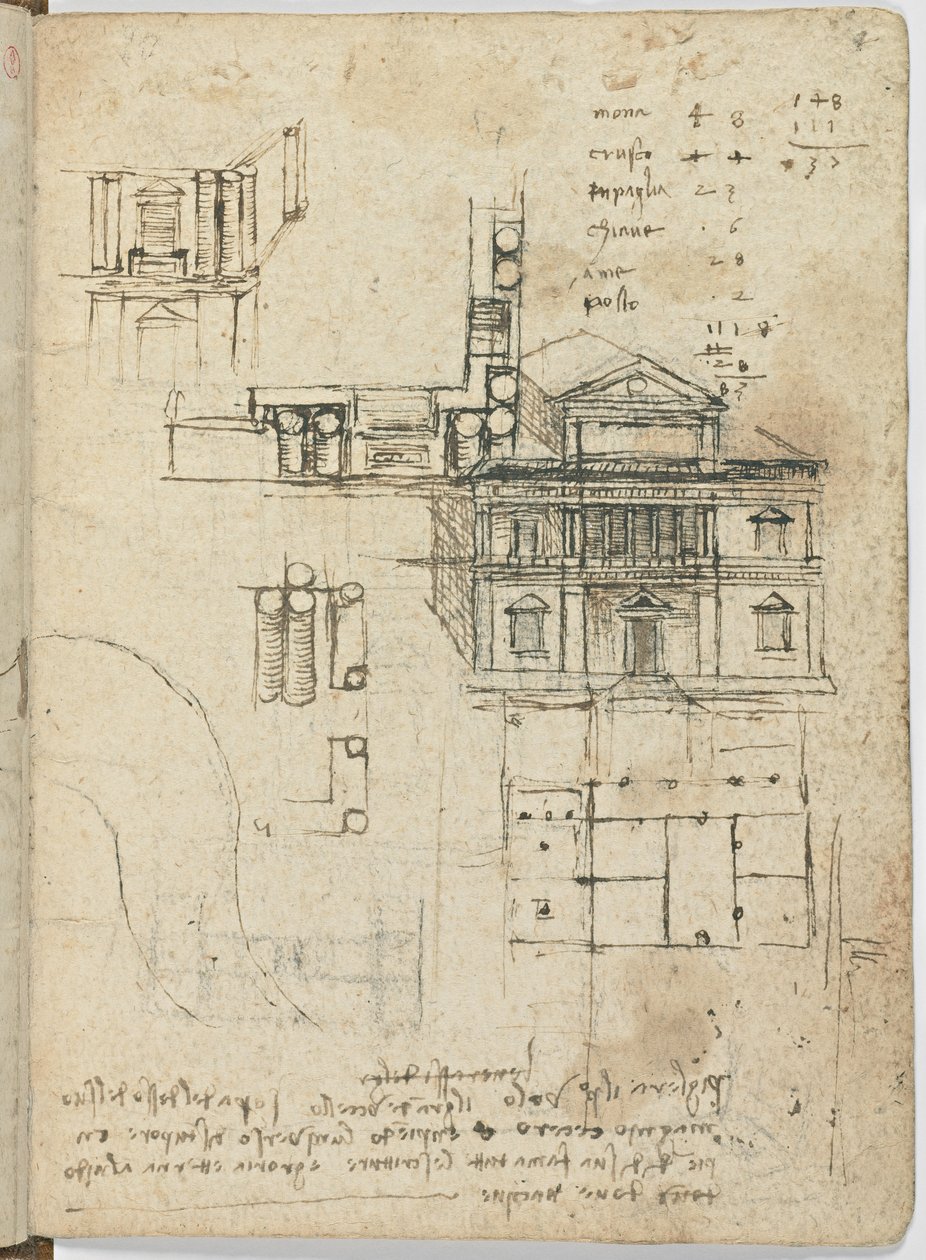 鸟类飞行代码，c。 1505-06，纸质手稿，cc。 18，封面III 作者 达芬奇（Leonardo da Vinci）