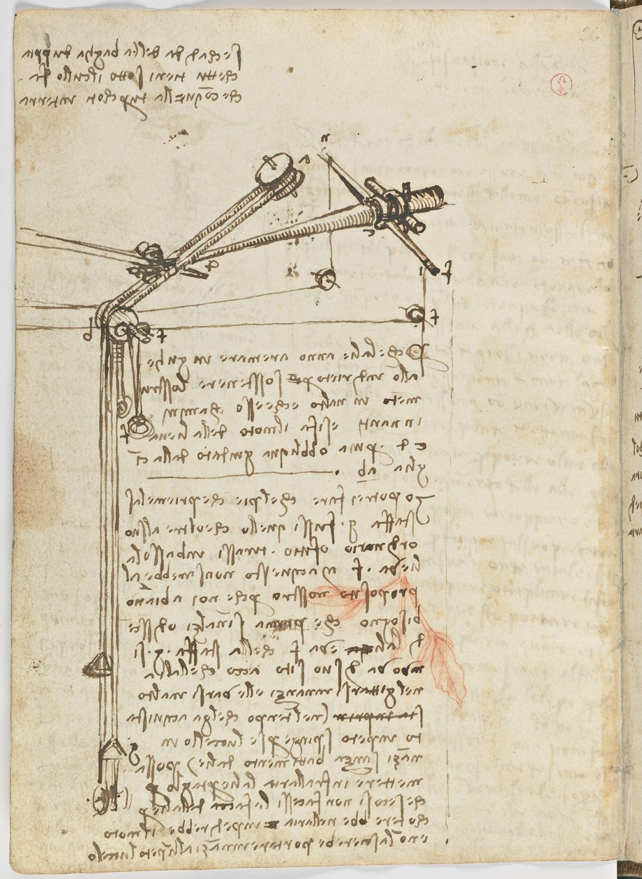 鸟类飞行代码，c。 1505-06，纸质手稿，cc。 18，表16反面 作者 达芬奇（Leonardo da Vinci）