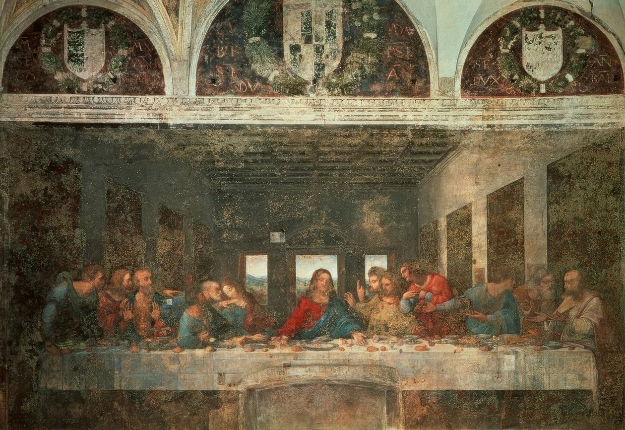 主的晚餐 作者 达芬奇（Leonardo da Vinci）