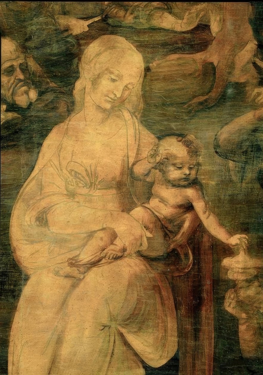国王的崇拜 作者 达芬奇（Leonardo da Vinci）