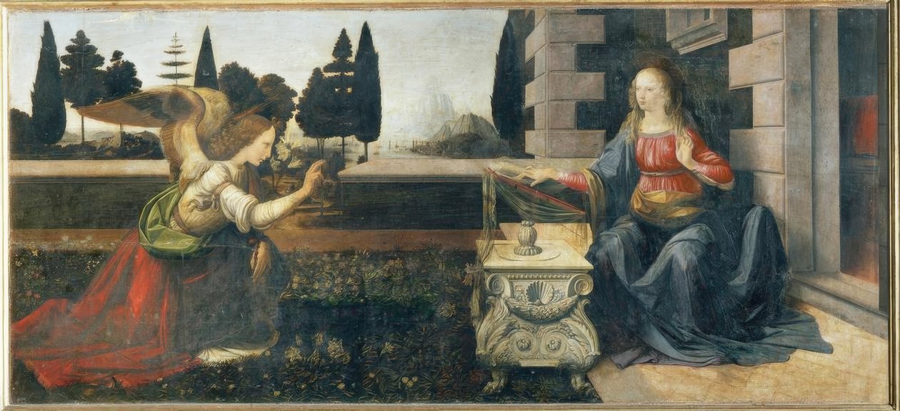 报喜 作者 达芬奇（Leonardo da Vinci）