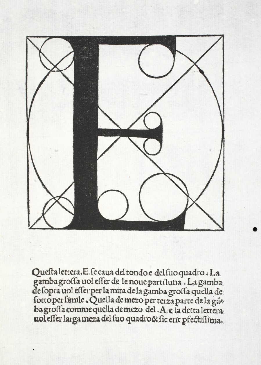 E，来自Luca Pacioli（c.1445-1517）的&39;Divina Proportione&39;的插图，最初是酒吧。威尼斯，1509 作者 达芬奇（Leonardo da Vinci）