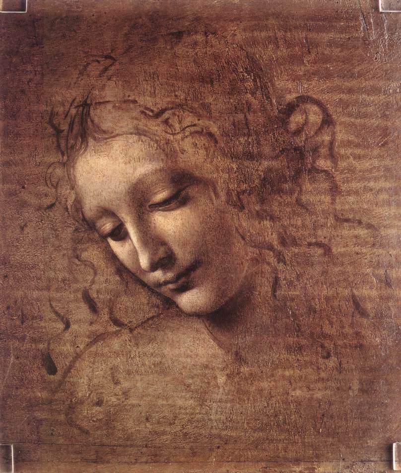 女头（La Scapigliata） 作者 达芬奇（Leonardo da Vinci）