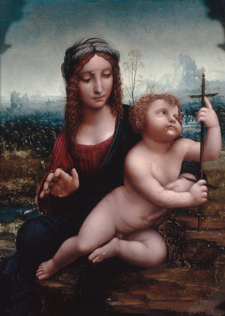 主轴的处女 作者 达芬奇（Leonardo da Vinci）