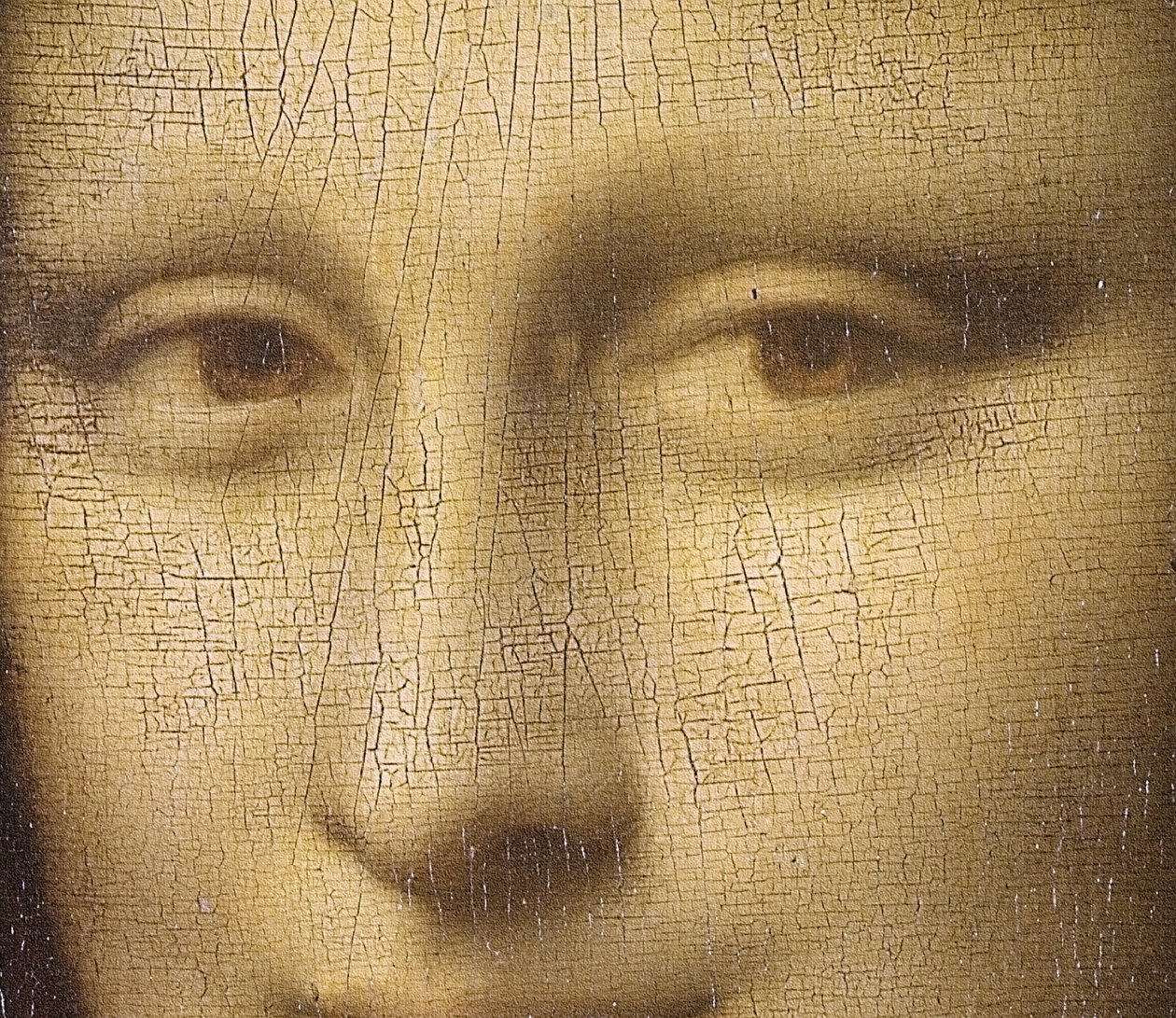 蒙娜丽莎，c.1503-6（细节3179） 作者 达芬奇（Leonardo da Vinci）