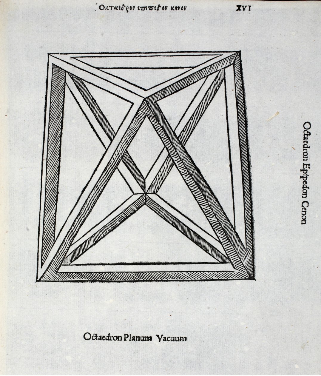 Octocedron放废物，由卢卡·帕西奥利（c.1445-1517）一个“神圣比例”，本来酒馆。威尼斯，1509 作者 达芬奇（Leonardo da Vinci）