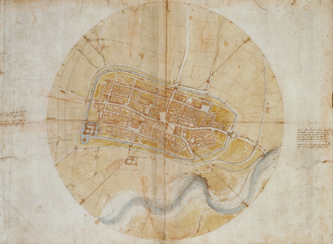 伊莫拉计划 作者 达芬奇（Leonardo da Vinci）
