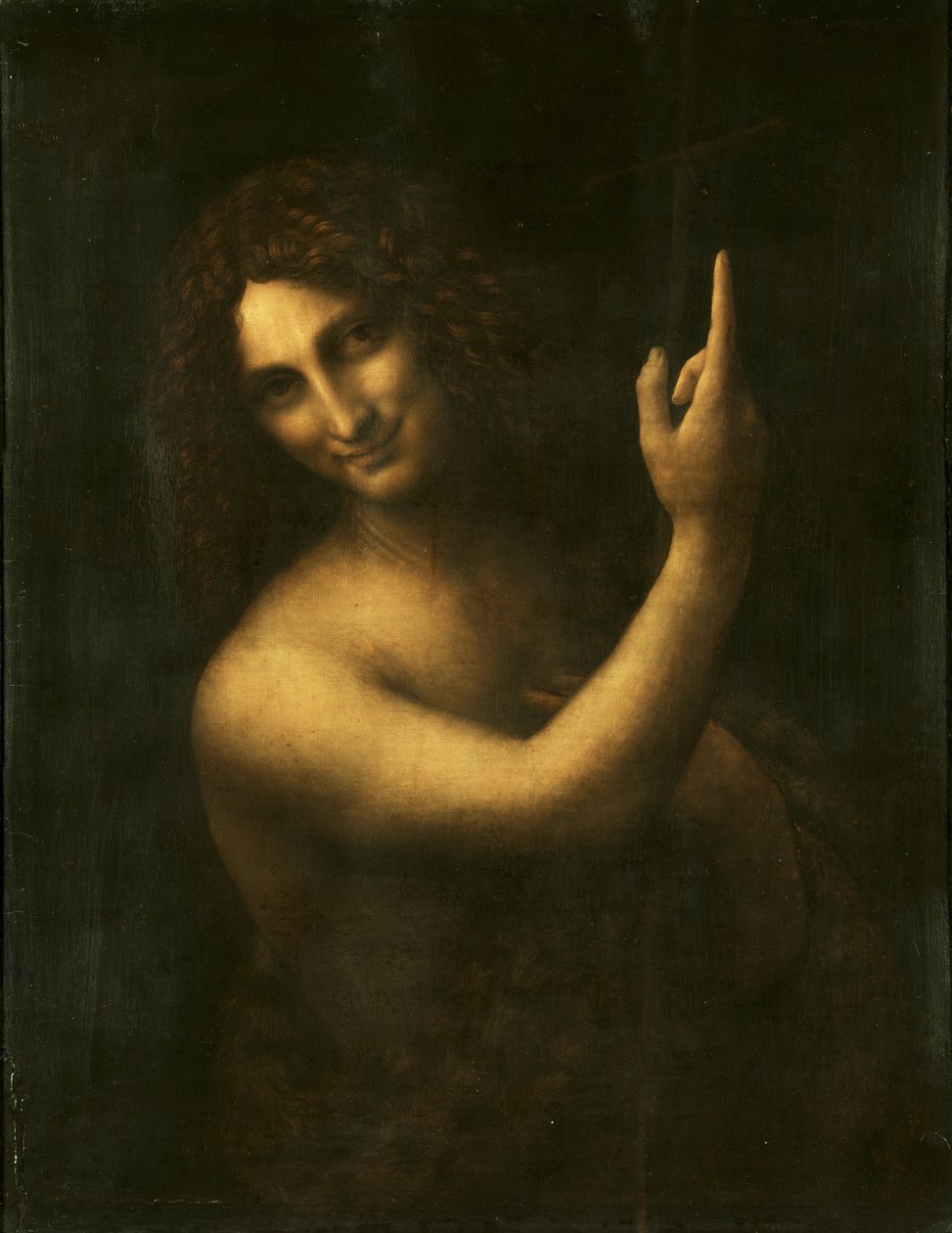 圣约翰施洗约翰 作者 达芬奇（Leonardo da Vinci）