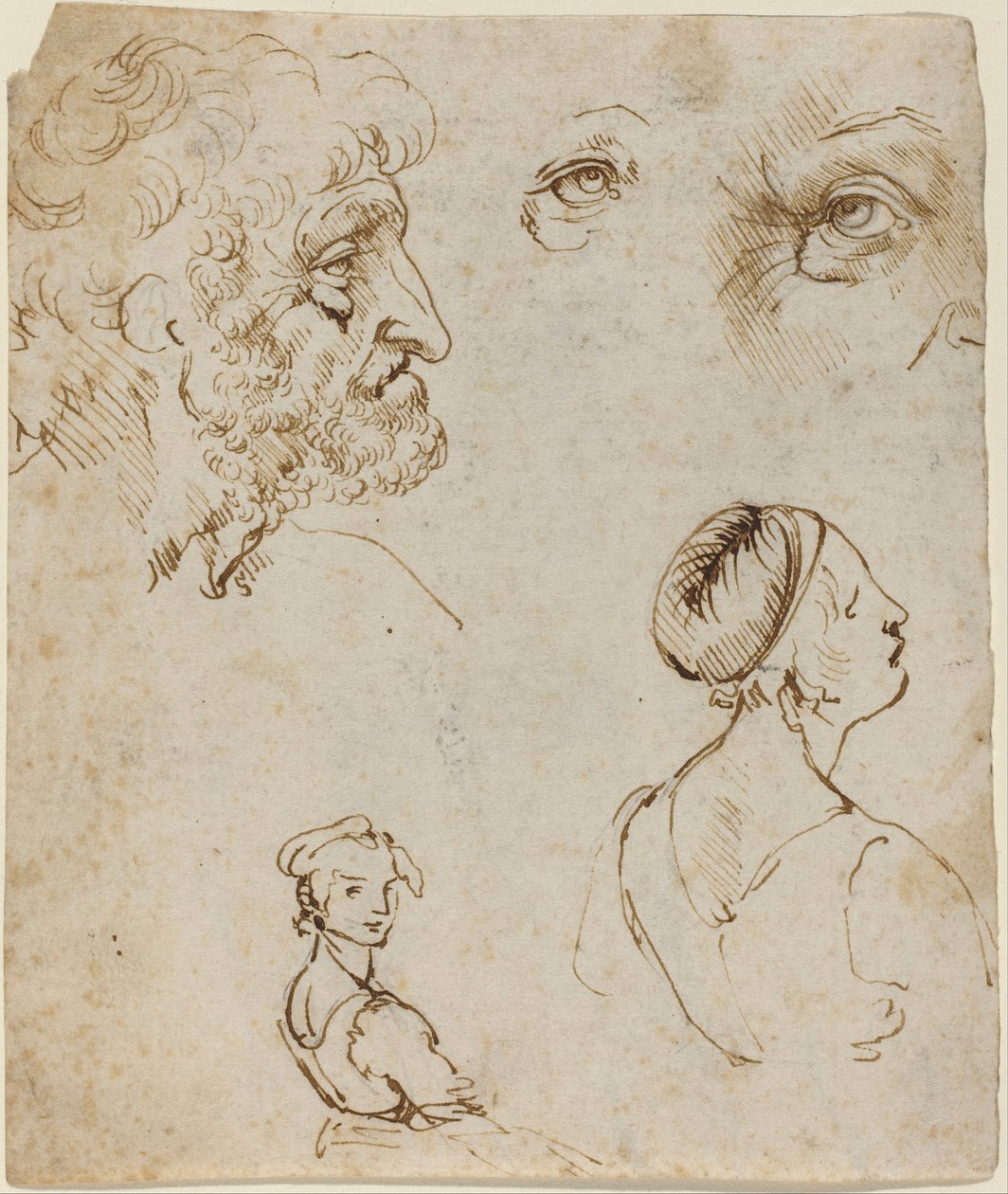 研究表（正面） 作者 达芬奇（Leonardo da Vinci）