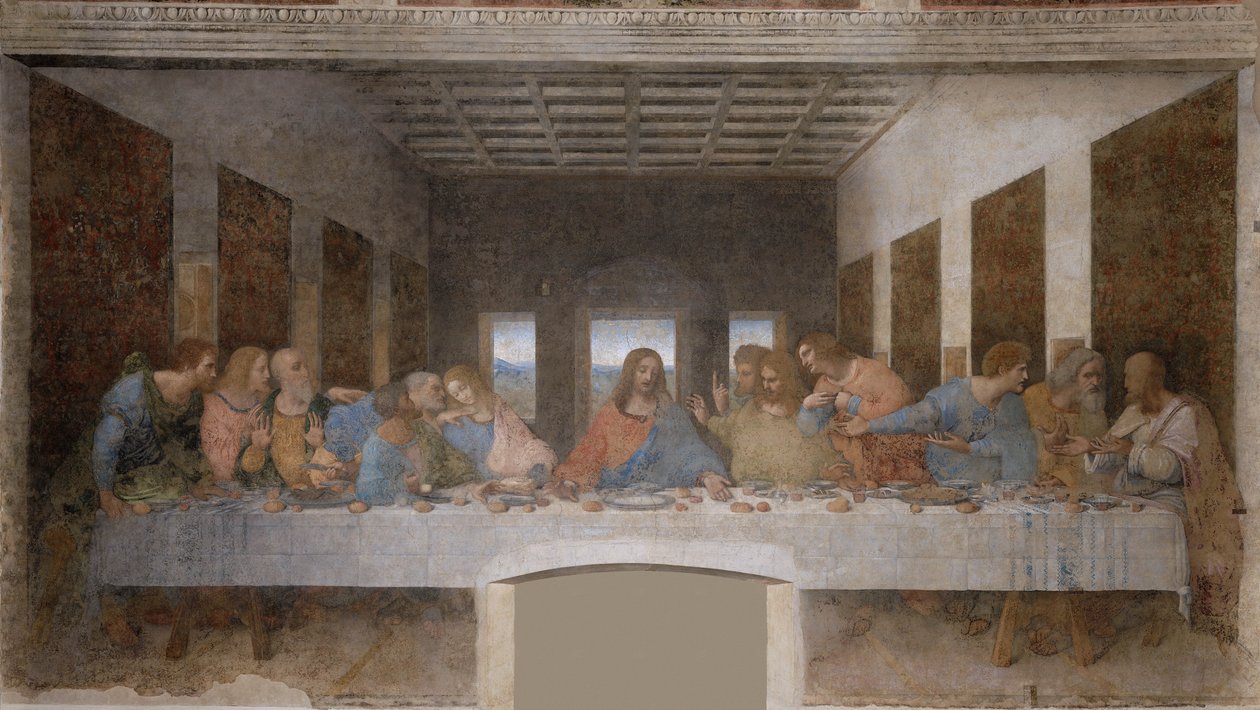 最后的晚餐 作者 达芬奇（Leonardo da Vinci）