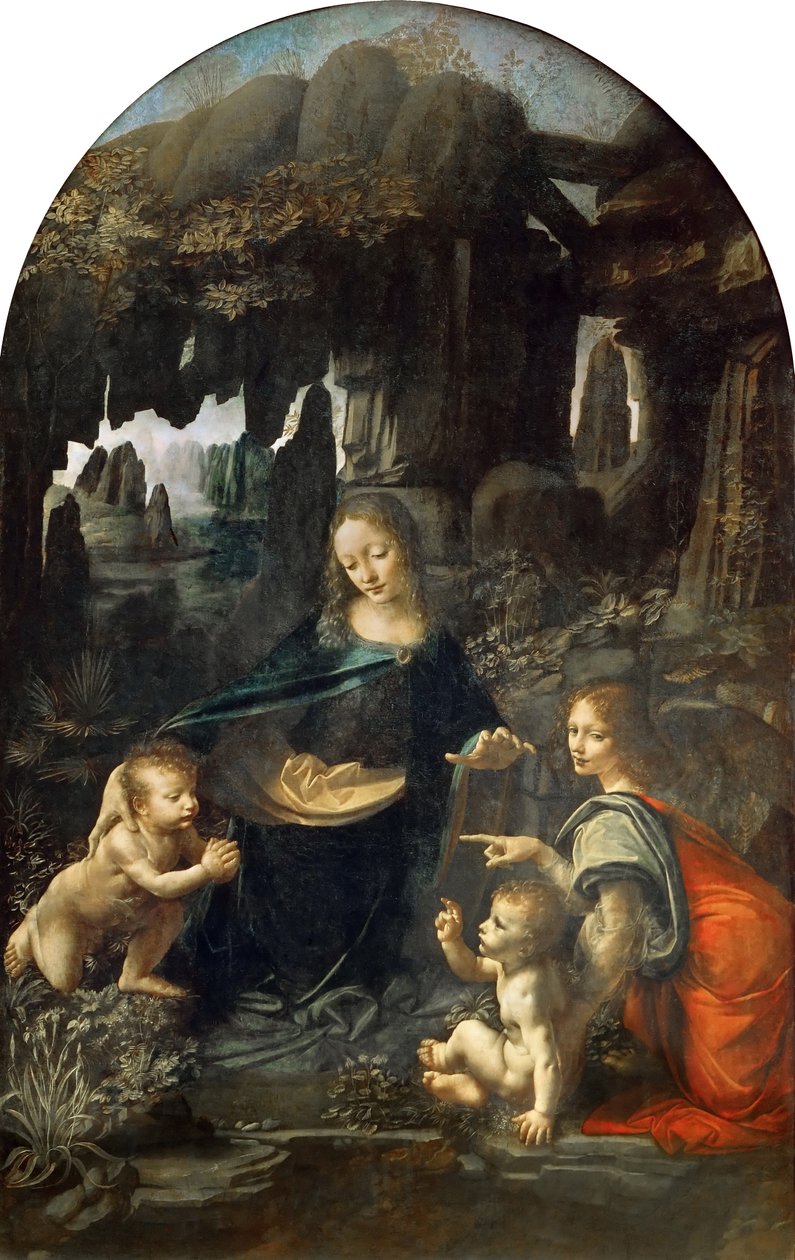岩石处女 作者 达芬奇（Leonardo da Vinci）