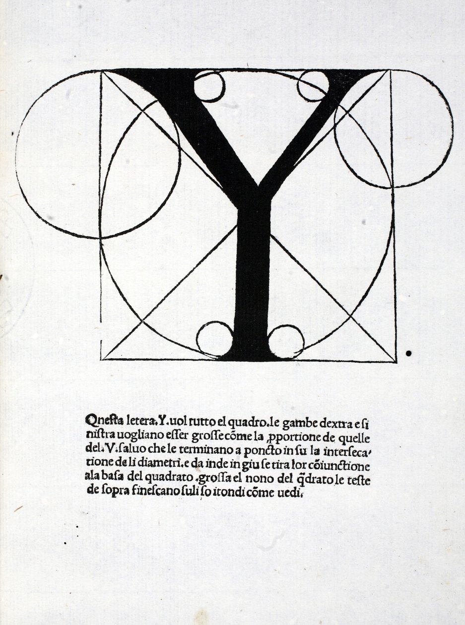 Y，来自Luca Pacioli（c.1445-1517）的&39;Divina Proportione&39;插图，最初是酒吧。威尼斯，1509 作者 达芬奇（Leonardo da Vinci）