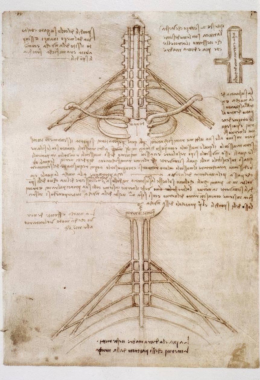 解剖学研究 作者 达芬奇（Leonardo da Vinci）