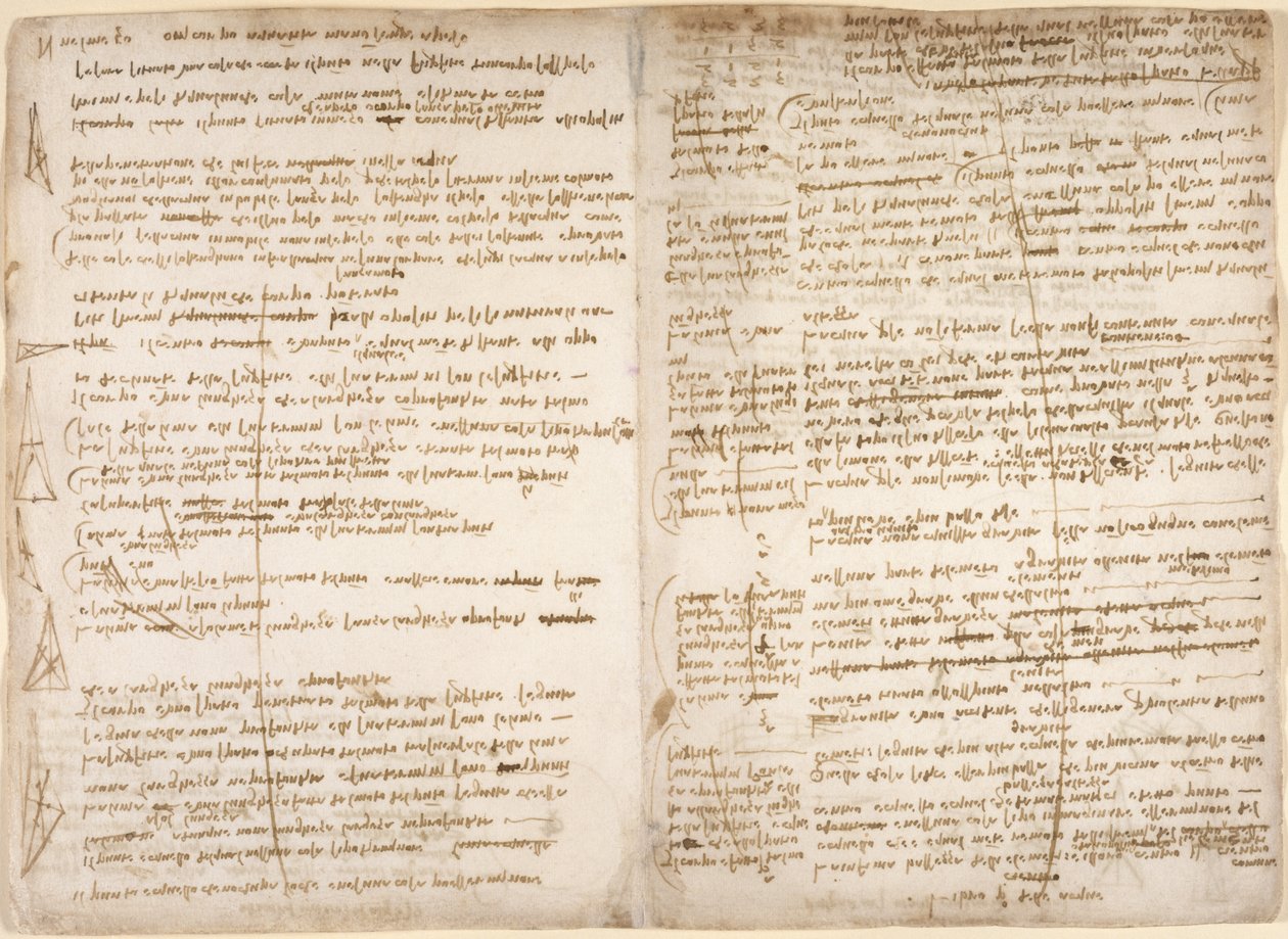 Arundel 263，f.267v，f.266，"第一本关于水的书"（