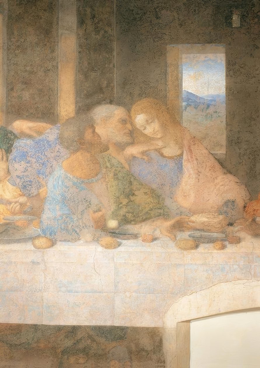 主的晚餐 作者 达芬奇（Leonardo da Vinci）