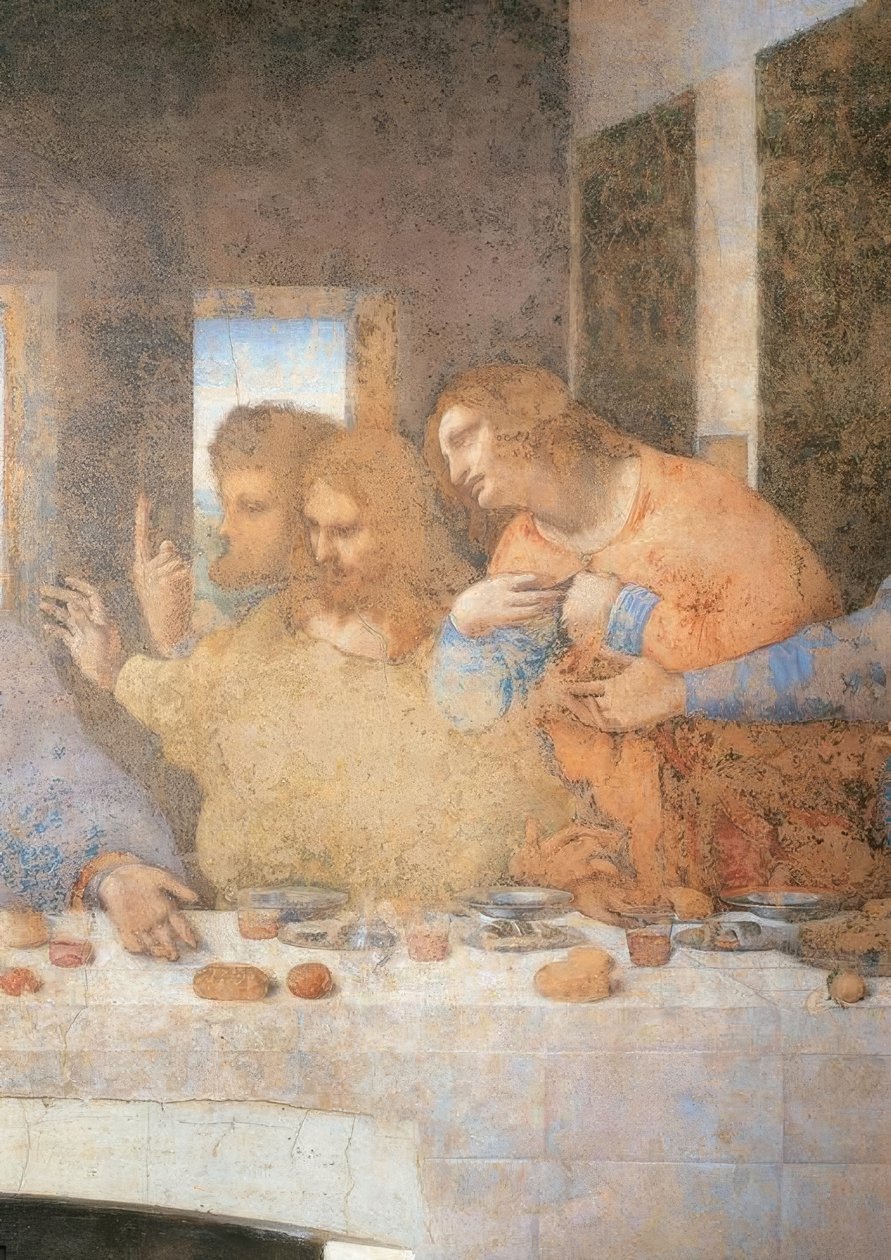 主的晚餐 作者 达芬奇（Leonardo da Vinci）