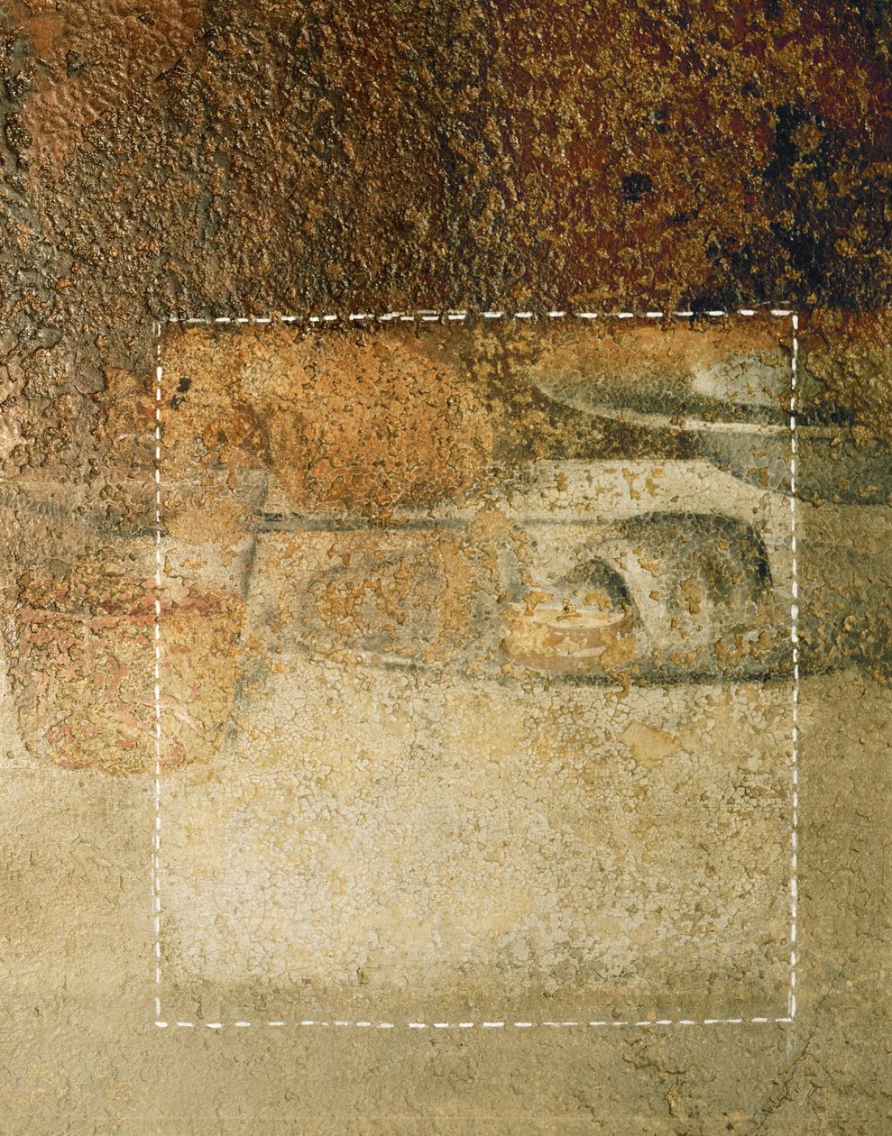 莱昂纳多《最后的晚餐》中的细节：专家们认为是一块面包，但清洗后发现... 作者 达芬奇（Leonardo da Vinci）