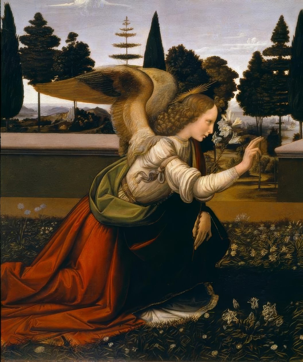 报喜 作者 达芬奇（Leonardo da Vinci）