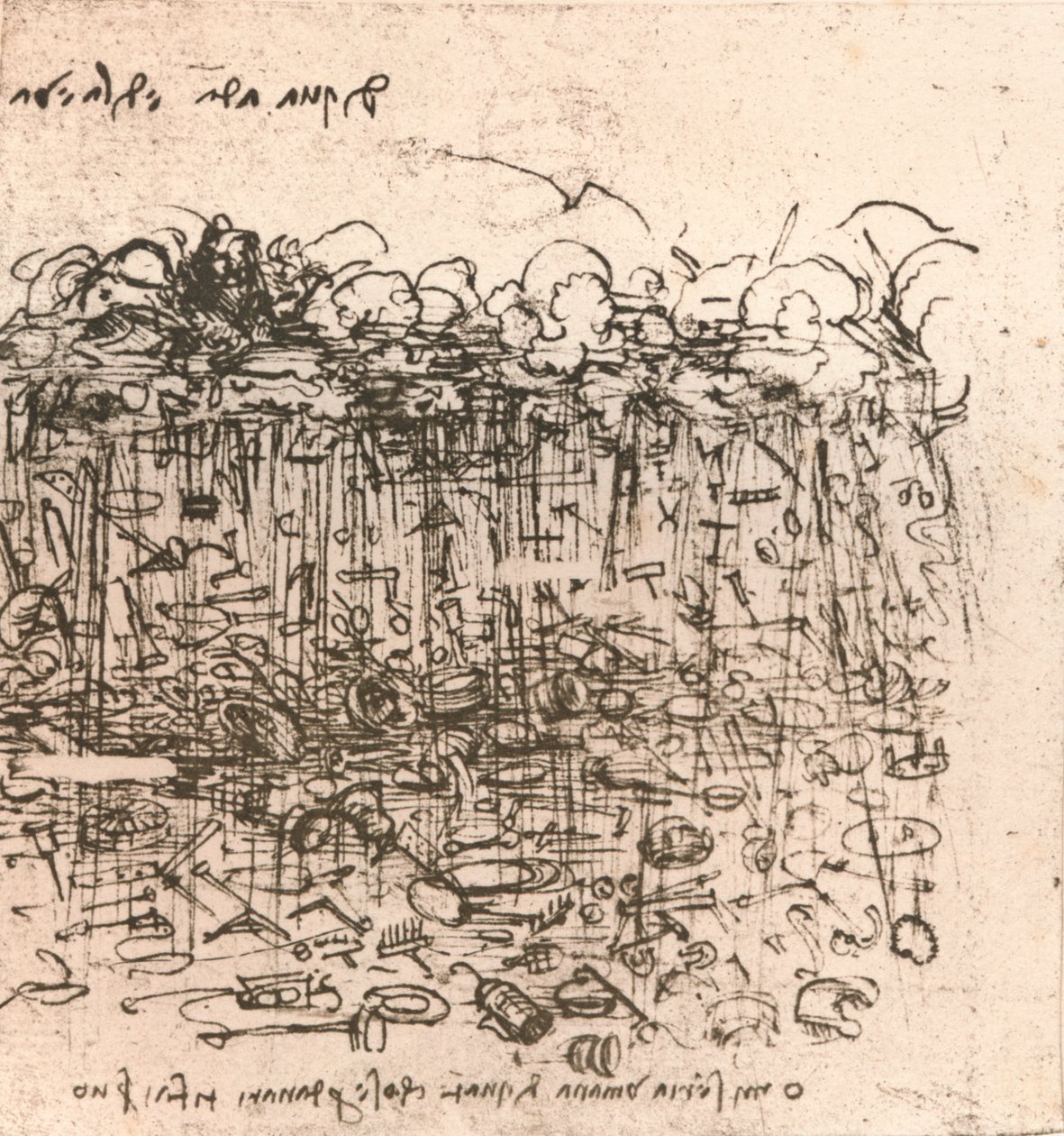 象征性表达，c1472-c1519 1883 作者 达芬奇（Leonardo da Vinci）