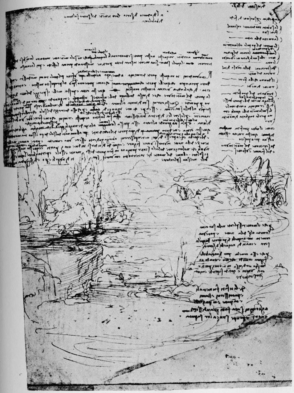 亚美尼亚字母的第一页，1928年 作者 达芬奇（Leonardo da Vinci）