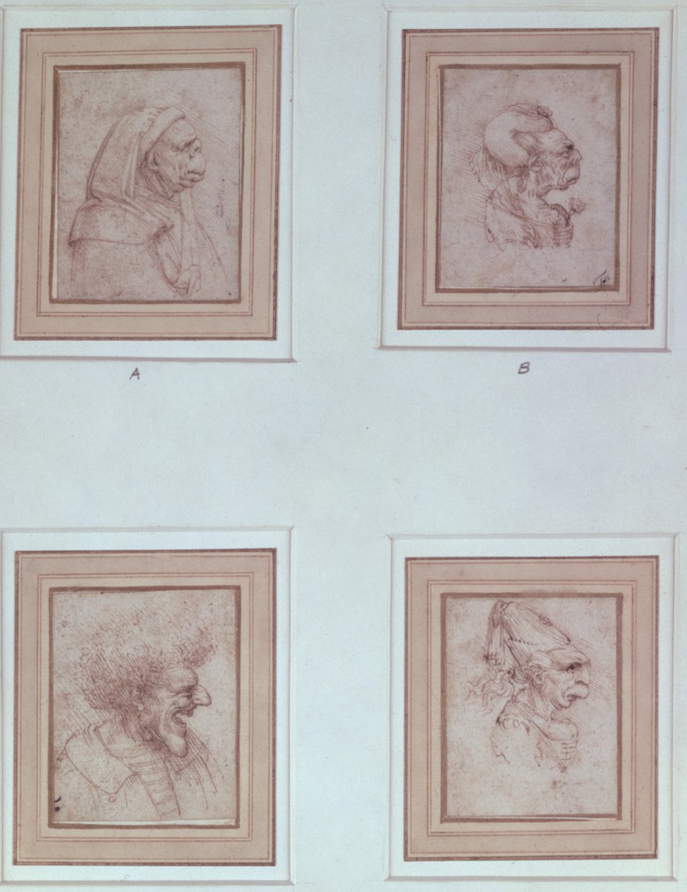 四个漫画 作者 达芬奇（Leonardo da Vinci）