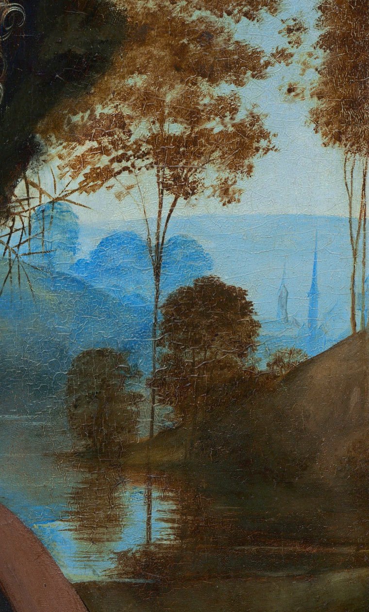 吉娜芙拉-德-本奇 作者 达芬奇（Leonardo da Vinci）