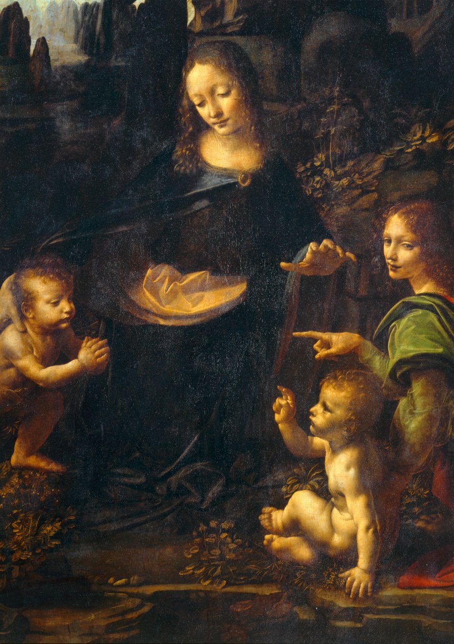 岩石上的圣母... 作者 达芬奇（Leonardo da Vinci）