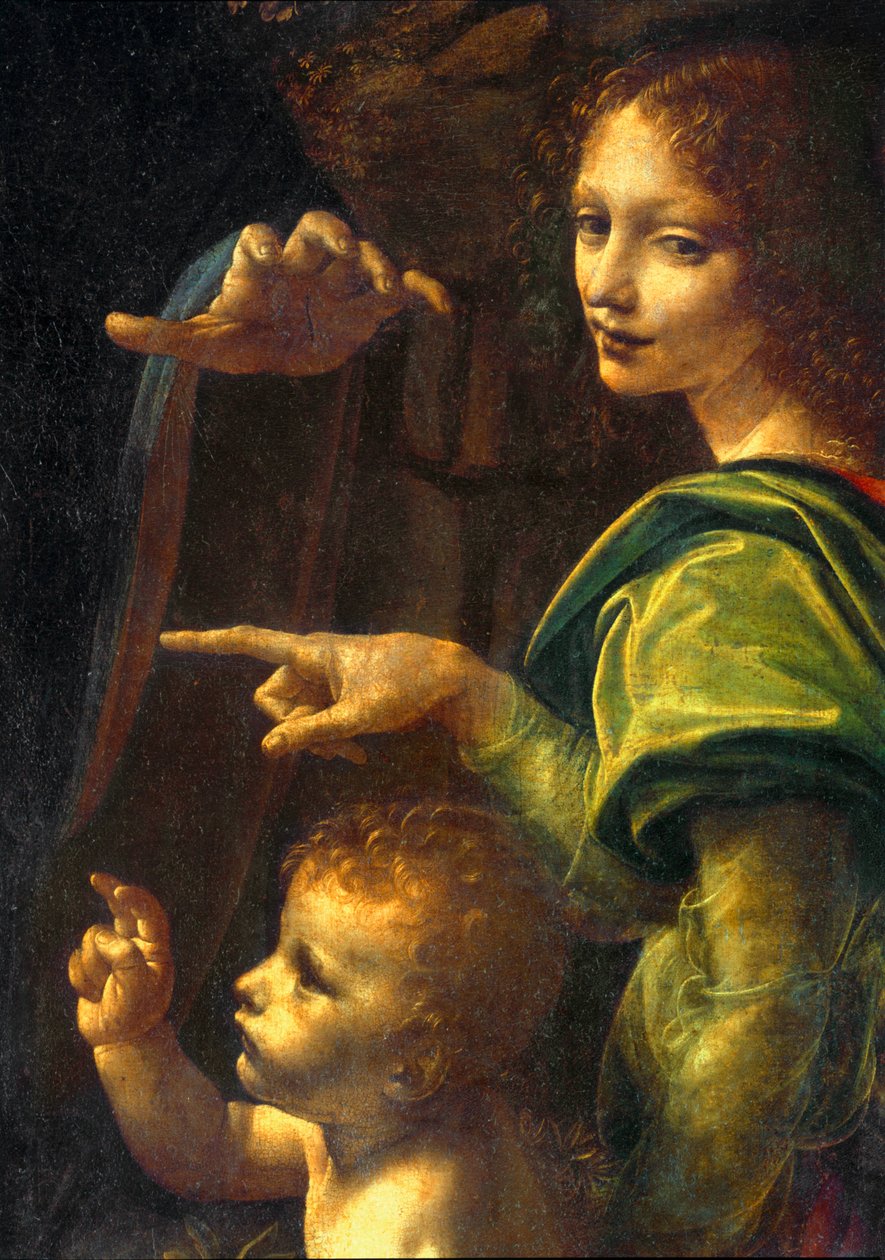 岩石上的圣母... 作者 达芬奇（Leonardo da Vinci）